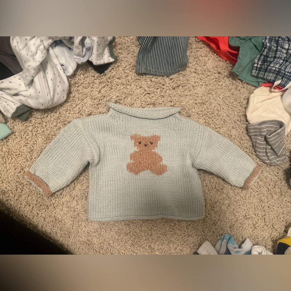 Luba Robert Cozy Bear Knit Sweater